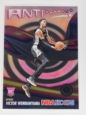 Wemby Rookie Premium Stock Anti-Gravity Victor Wembanyama Basketball Card